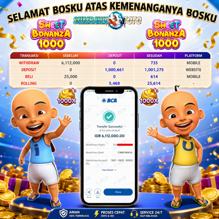 Selamat atas kemenangan nya🔥